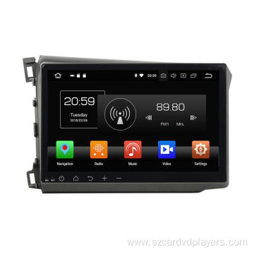 Android Car Multimedia System for HONDA CIVIC 2012